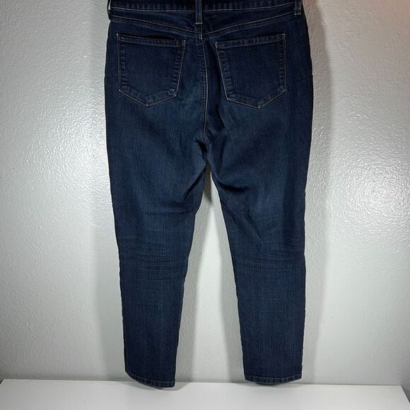 NYDJ Womens Alina Jeans Convertible Ankle Lift Tuck Technology Blue Dark Wash 6P - Picture 11 of 11